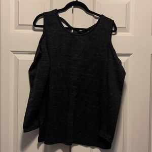 Dark gray heather sweatshirt
